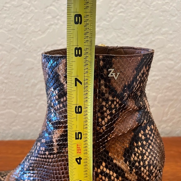 Zadig & Voltaire Women Python Ankle Bootie Made in Italy Size 37 (US 7) - Picture 14 of 14